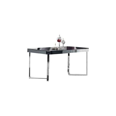 Esstisch Esszimmertisch Luxus Tisch Metall Grau Esszimmer Moderne Tische