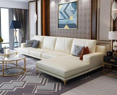 Design Polster Couch Wohnlandschaft Ecksofa Polster Sitz Garnitur Sofa L Form