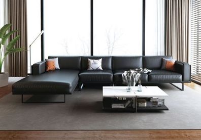 Ecksofa Polster Garnitur Wohnlandschaft L Form Designer Sofa Couch Ecksofa