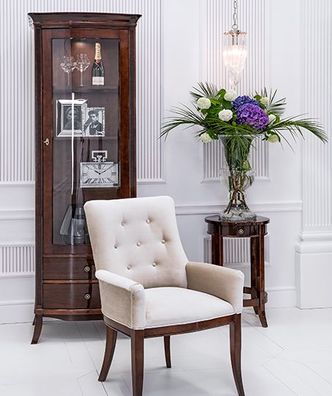 Sessel Fernsehsessel Relaxsessel Chesterfield Stuhl Stühle Holz Esszimmerstuhl