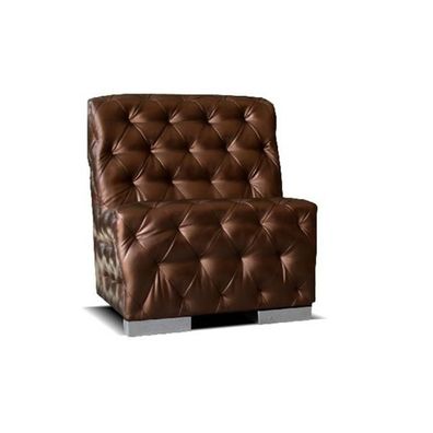 Garten Chesterfield-Sessel aus Leder in modernem Design