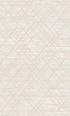 Wohnzimmerteppich Teppich Kurzflor Beige Linien Unifarben Einfarbig Teppiche