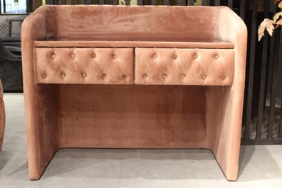 Design Chesterfield Schminktisch Tisch Schlafzimmer Möbel Moderne Rosa