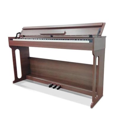 Digitales Klavier Piano Heimklavier Digital Keyboard 137cm Braun