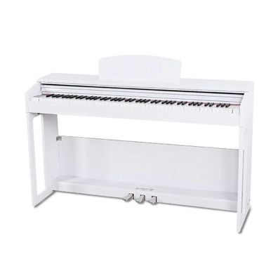 Digitales Klavier Piano Heimklavier Digital Keyboard 138cm Weiß