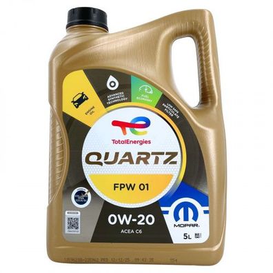 Total Quartz Mopar FPW01 0W-20 5 Liter
