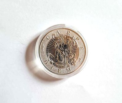 USA Skull/Schädel/Memento Mori/Medaille/Neusilber (MM270226)