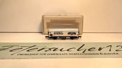 Märklin Z DC 8604 Bierwagen "Kulmbacher Reichelbräu" / Ichqrs377 / Privat bei DB