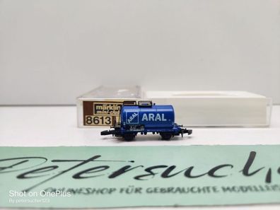 Märklin Z DC 8613 Kesselwagen "ARAL" / Privat bei DB / OVP