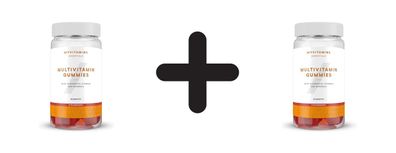 2 x Myprotein MyVitamins Multivitamin Gummies (60) Strawberry