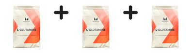 3 x Myprotein L-Glutamine (1000g)