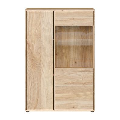 Vitrine R ORKNEY OKYV321R-D108 Vitrinenschrank - Eiche Mauvella