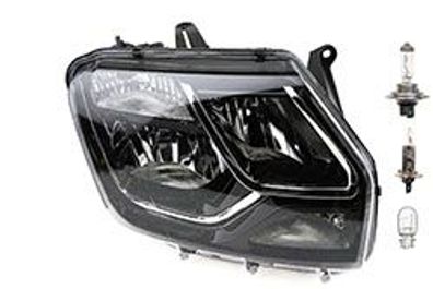 Scheinwerfer Halogen rechts passend für Dacia Duster m Blinker mit Leuchtmitteln