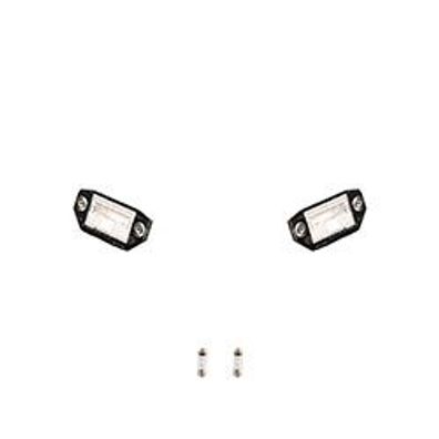 2x Kennzeichenleuchte + Leuchtmittel Set Links & Rechts passend für Ford Mondeo