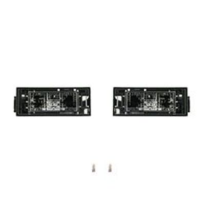 2x Kennzeichenleuchte + Leuchtmittel Set Links & Rechts passend für Renault Clio