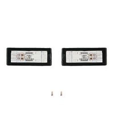 2x Kennzeichenleuchte + Leuchtmittel Set Links & Rechts passend für Dacia Logan