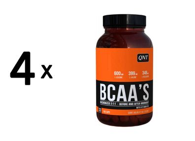 4 x QNT BCAA (100)