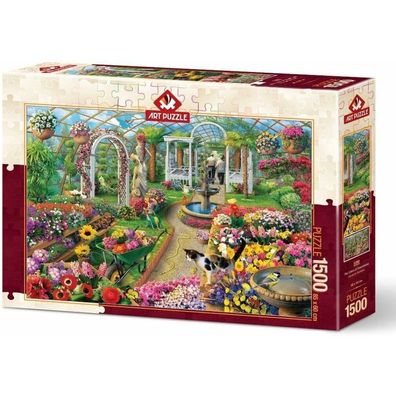 ART PUZZLE Puzzle Farben des Gewächshauses 1500 Teile