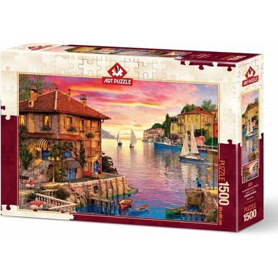 ART PUZZLE Puzzle Mittelmeerhafen 1500 Teile