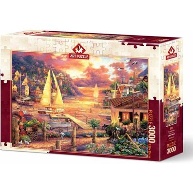 ART PUZZLE Puzzle Goldenes Meer 3000 Teile