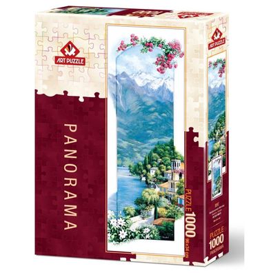 ART PUZZLE Vertikales Puzzle Mittelmeer Morgen 1000 Teile