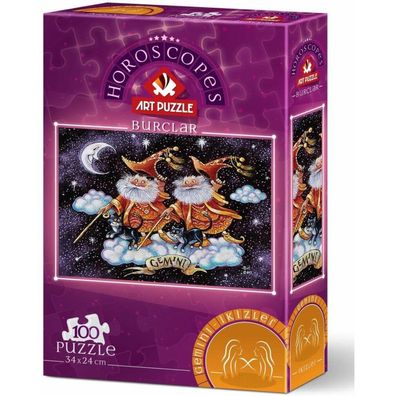 ART PUZZLE Puzzle Tierkreiszeichen: Zwillinge 100 Teile