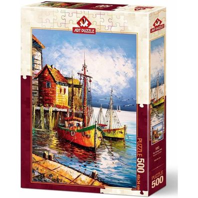 ART PUZZLE Puzzle Orange Port 500 Teile