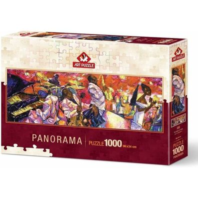 ART PUZZLE Panoramapuzzle Colours of Jazz 1000 Teile