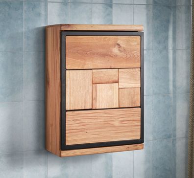 Badoberschrank 42x60cm 'Timbero' Eiche massiv