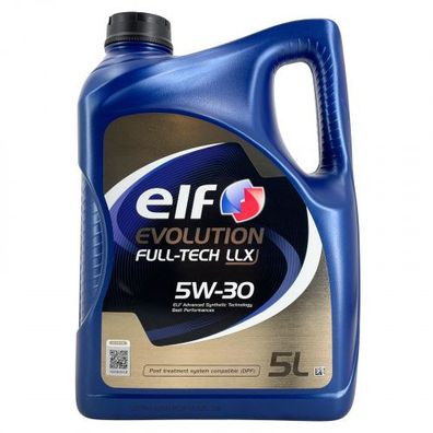Elf Evolution Fulltech LLX 5W-30 5 Liter