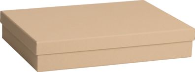 Geschenkkarton Uni hellbraun 2551 6448 93 33x24x6cm