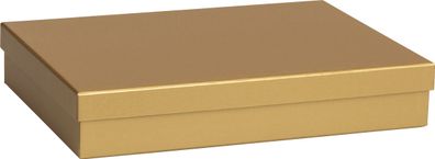 Geschenkkarton Uni gold 2551 7820 93 33x24x6cm