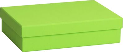 Geschenkbox 16,5x24x6cm A5+ OC h. gn