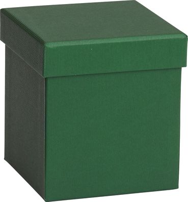 Geschenkbox 11x11x12cm CUBE OC d. gn