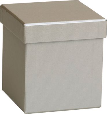 Geschenkbox 11x11x12cm CUBE OC si