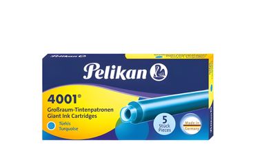 Pelikan Tintenpatrone 4001 Großraum GTP/5 türkis