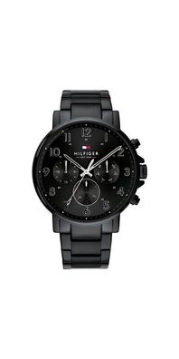 Tommy Hilfiger Daniel Armbanduhr schwarz Edelstahl