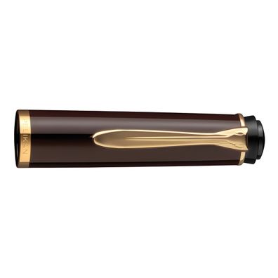 Pelikan Ersatz Kappe komplett M200 für Braun-Marmoriert