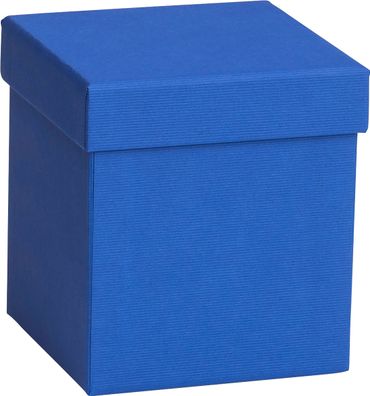 Geschenkbox 11x11x12cm CUBE OC d. bl
