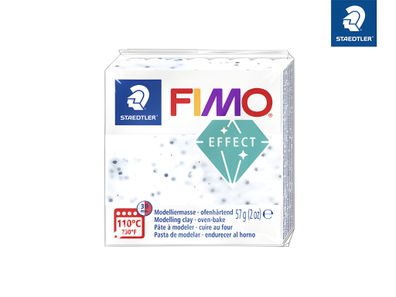 Staedtler Mod. masse Fimo effect weiß granit