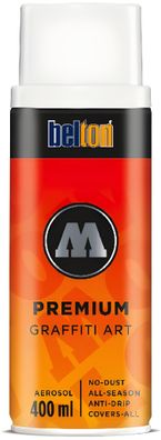 Molotow Sprühdose belton Premium Lackspray 400ml, Nr. 231, signalweiss