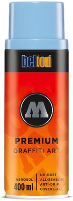 Molotow Sprühdose belton Premium Lackspray 400ml, Nr. 092, shockblau hell