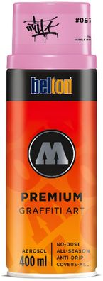 Molotow Sprühdose belton Premium Lackspray 400ml, Nr. 057, TILT bubble pink