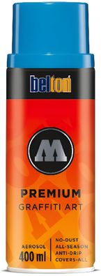 Molotow Sprühdose belton Premium Lackspray 400ml, Nr. 094, schockblau