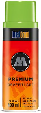 Molotow Sprühdose belton Premium Lackspray 400ml, Nr. 153, grashüpfer