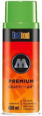 Molotow Sprühdose belton Premium Lackspray 400ml, Nr. 157, cliffgrün