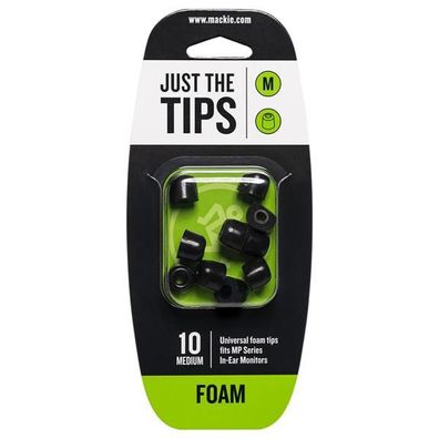 Mackie Öhrstöpsel für In-Ear Kopfhörer Größe M