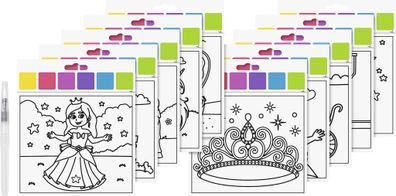 Wasserfarben Mal Set Prinzessin