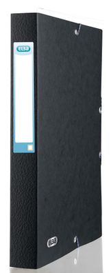 Oxford Sammelbox Eurofolio Prestige A4 600g starker Karton 4cm schwarz