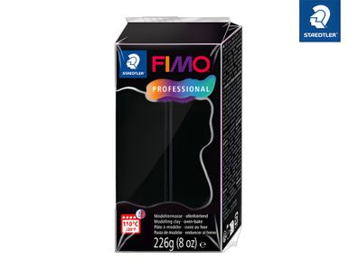 Staedtler Mod. masse Fimo prof 226g schwarz